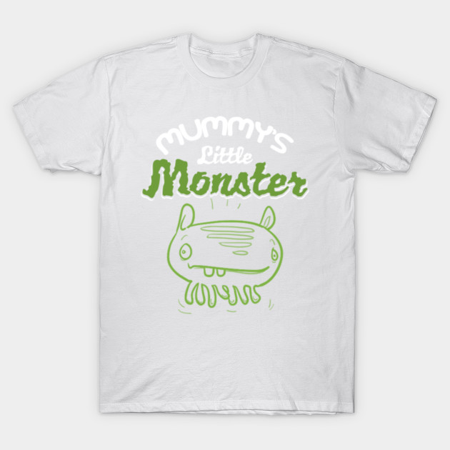 Mummys a little monster funny Halloween Shirts Gifts on October 31 T-Shirt-TOZ